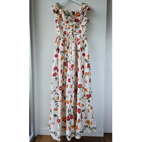 Agua by Agua Bendita NEW Espliego Oasis Floral Maxi Dress Size Medium Rare NWT - Picture 5 of 16